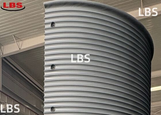 Drilling Operations  Heavy Duty Lebus Groove Drum Sleeve Bolt-On Split Type for 36.9mm Wire Rope  Winch Assembly