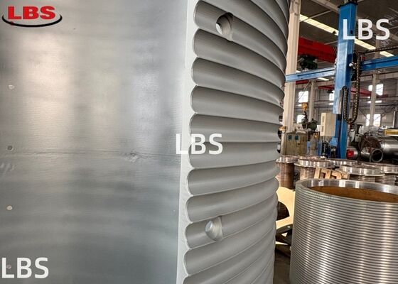 Drilling Operations  Heavy Duty Lebus Groove Drum Sleeve Bolt-On Split Type for 36.9mm Wire Rope  Winch Assembly
