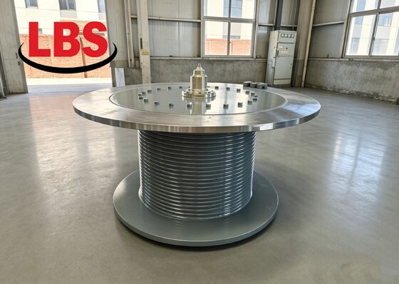 Q355D Grooved Cable Drum Left-hand 60° For Hoisting