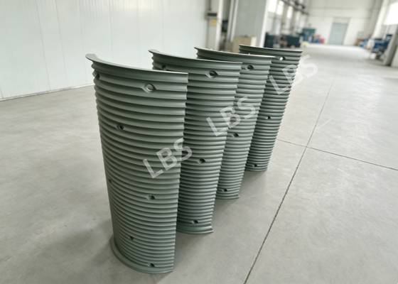 Multi-layer Wire Rope Rope Arrangement Anti-slip Lebus Sleeve For Offshore Engineering 