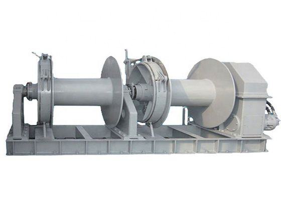 50 Ton Double Grooved Drums Electric Marine Winch For Pulling Cable