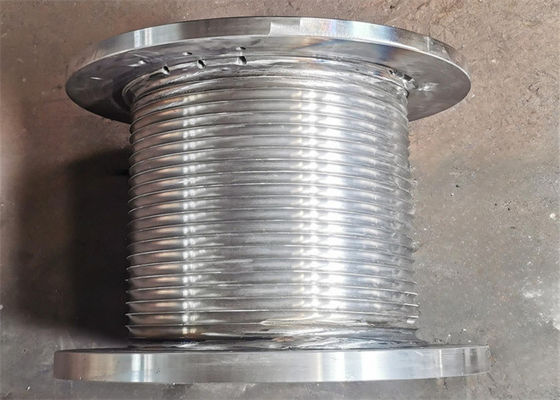 Τύπος Lebus Rope Groove Grooved Winch Drum με προσαρμόσιμο μήκος