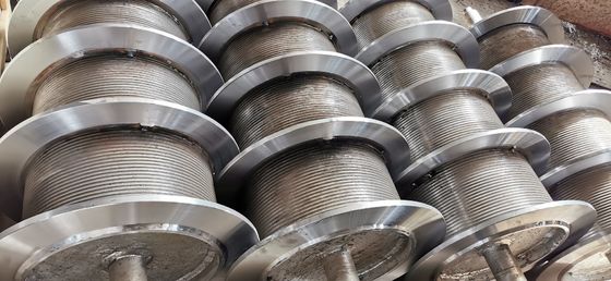 Προσαρμοσμένο Lebus Grooved Geometry Drum με μήκος σχοινιού 10-10000 M